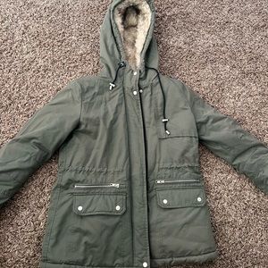 Jacket With Fur thick size  Small